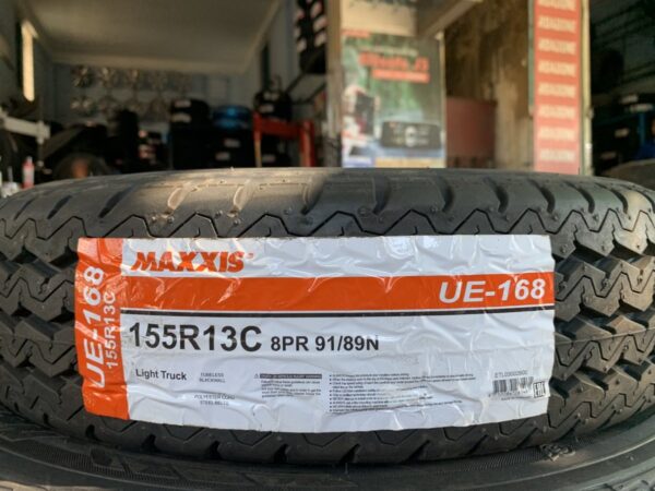 Lốp Maxxis 155R13C 8PR UE168 mặt nằm - Tân Bảo Phát