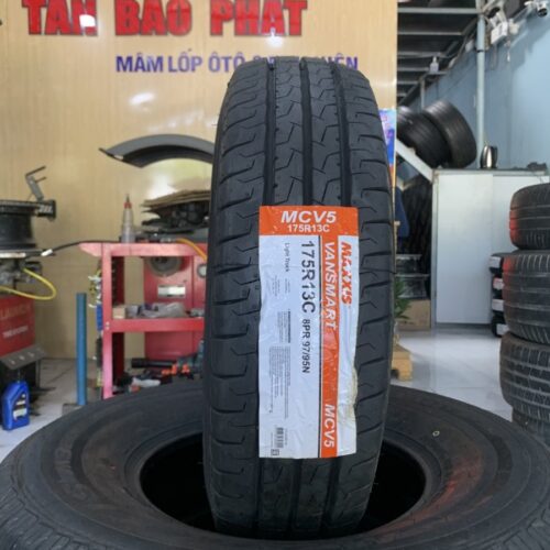 Lốp Maxxis 175R13C 8PR MCV5 mặt đứng - Tân Bảo Phát