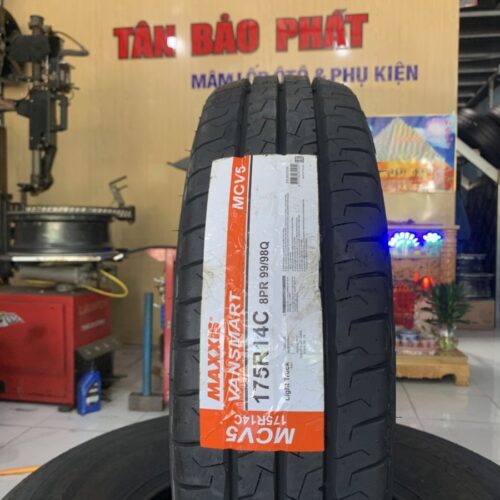 Lốp Maxxis 175R14C 8PR MCV5 mặt đứng - Tân Bảo Phát