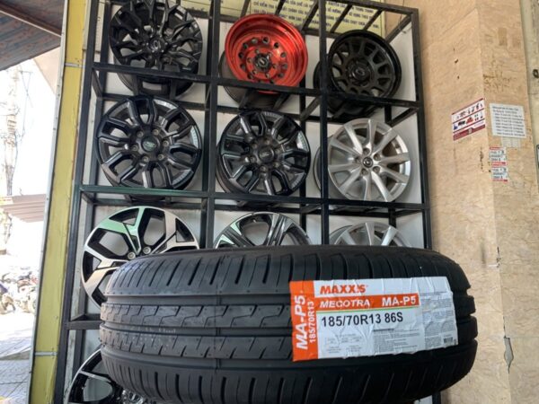 Lốp Maxxis 185/70R13 MAP5 mặt nằm - Tân Bảo Phát