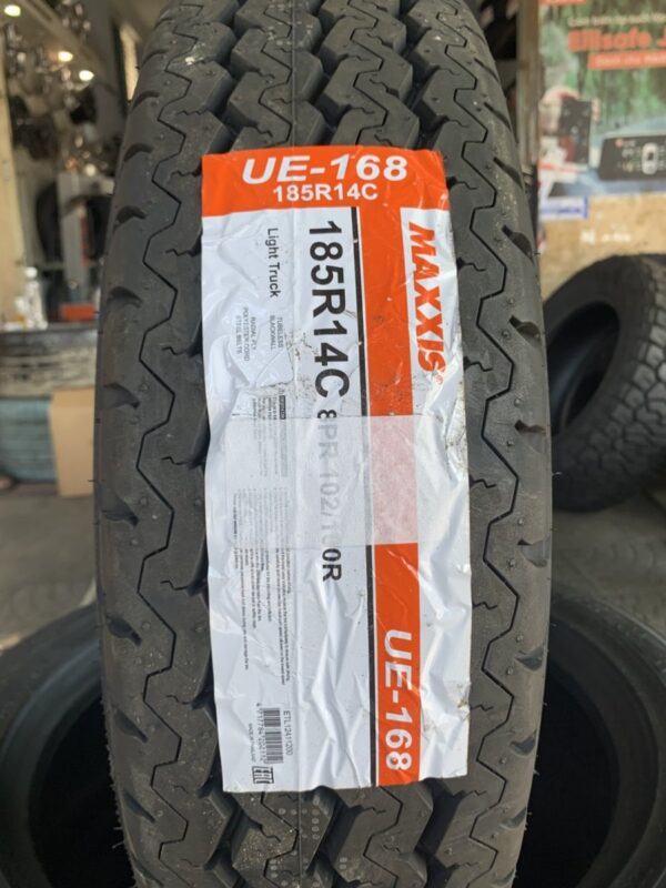 Lốp Maxxis 185R14C 8PR UE168 mặt đứng - Tân Bảo Phát