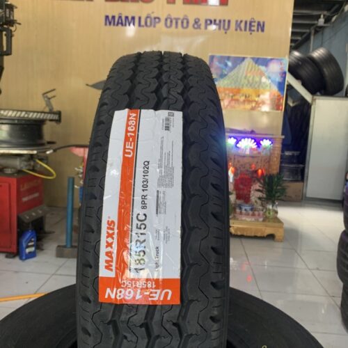Lốp Maxxis 185R15C 8PR UE168 mặt đứng - Tân Bảo Phát