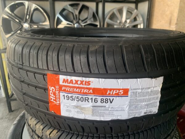 Lốp Maxxis 195/50R16 HP5 mặt nằm - Tân Bảo Phát