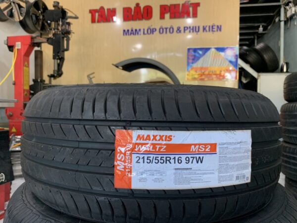 Lốp Maxxis 215/55R16 MS2 mặt nằm - Tân Bảo Phát