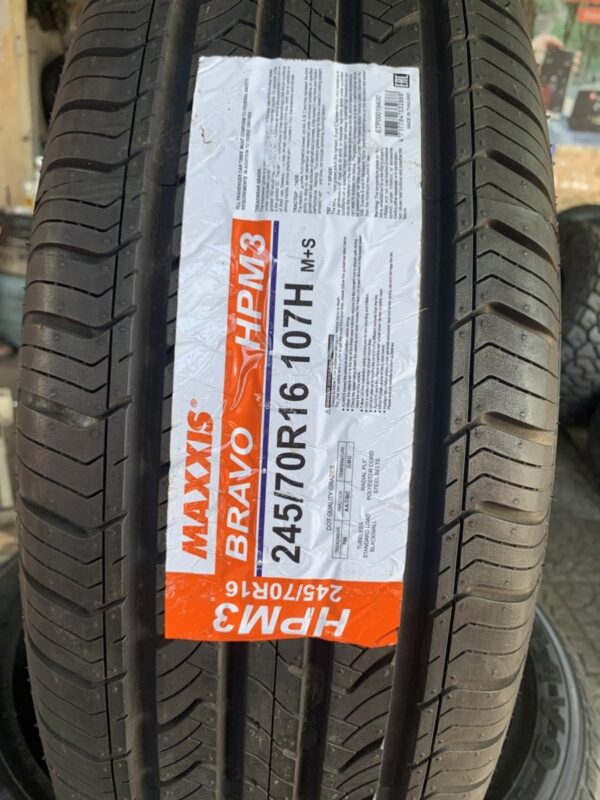 Lốp Maxxis 245/70R16 HPM3 mặt đứng - Tân Bảo Phát