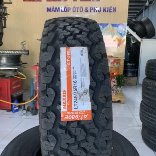 Lốp Maxxis 245/75R16 AT980E mặt đứng - Tân Bảo Phát
