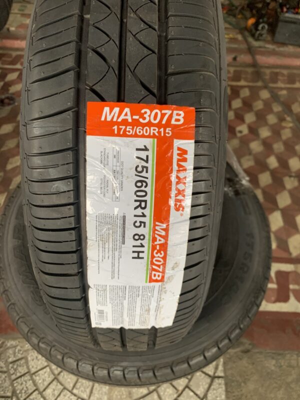 Lốp Maxxis 17560r5 MA-307B mặt đứng Lốp Maxxis 175/60R15 81H MA-307B