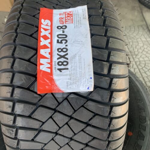 Lốp Maxxis 18x8.50-8 4PR M872 mặt đứng Lốp Maxxis 18X8.50-8 4PR M872