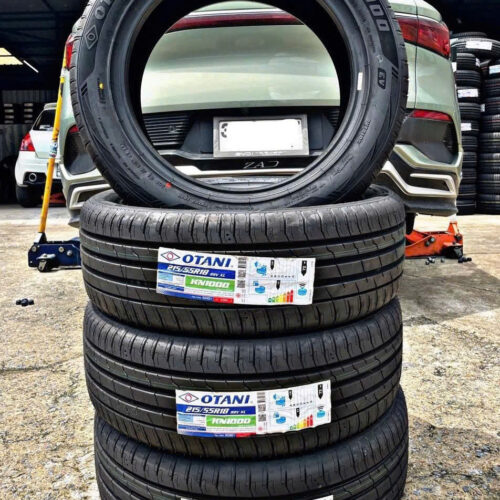 Lốp Otani 215_55R18 KN1000 mặt đứng Lốp Otani 215/55R18 KN1000