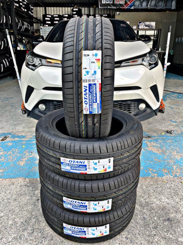 Lốp Otani 225_50R17 KC2000 mặt đứng Lốp Otani 225/50R17 KC2000