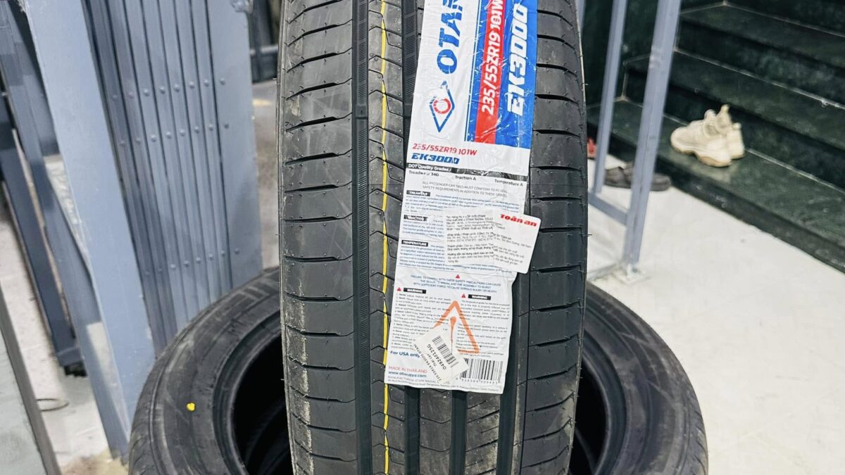 Lốp Otani 235/55R19 EK3000 mặt đứng - phân phối tại Tân Bảo Phát Đà Nẵng