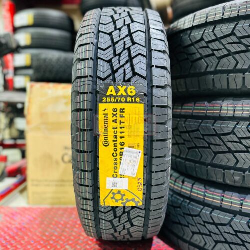 Lốp Otani Continental AX6 mặt đứng Lốp Continental CrossContact AX6 255/70R16 111T FR