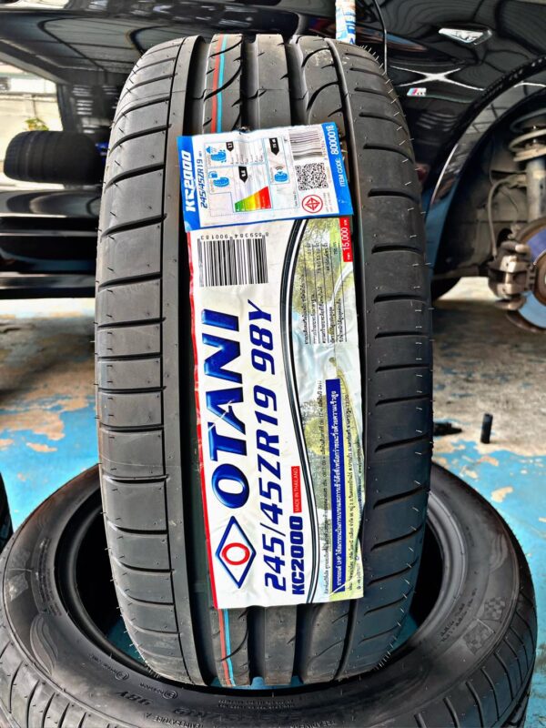 Lốp otani 245_45R19 KC2000 mặt đứng Lốp Otani 245/45R19 KC2000