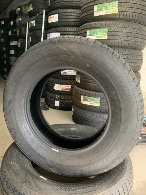 Lốp TBB 255/65R17 110H TS-07 H/T thành lốp Lốp TBB 255/65R17 110H TS-07 H/T thành lốp - chữ dập nổi TS-07 H/T và quy cách