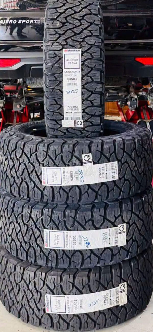 Lốp BFGoodrich 265/60R18 KO3