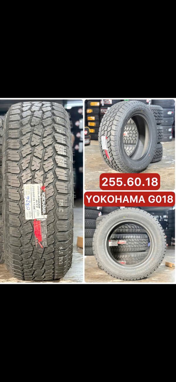 Lốp Yokohama 25560R18 mặt đứng Lốp Yokohama 255/60R18