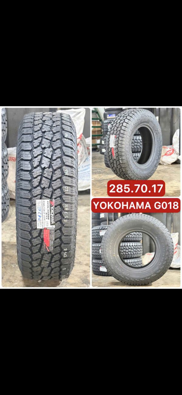 Lốp Yokohama 28570R17 mặt đứng Lốp Yokohama 285/70R17